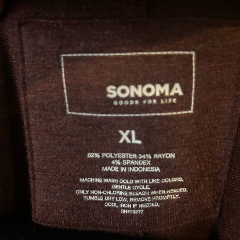 Maroon top- XL